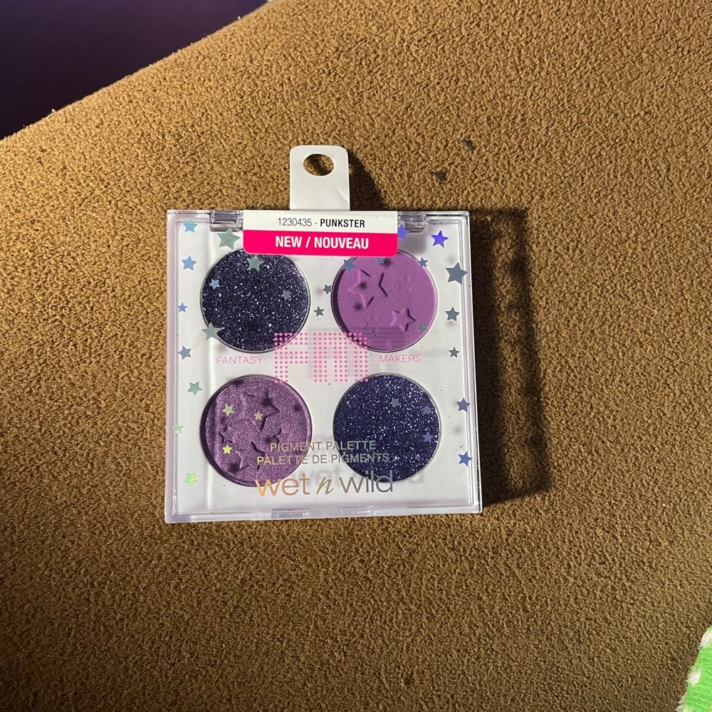 Purple eyeshadow